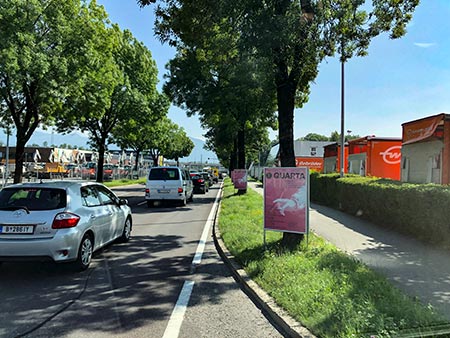 Plakatierung Strasse Vorarlberg 1